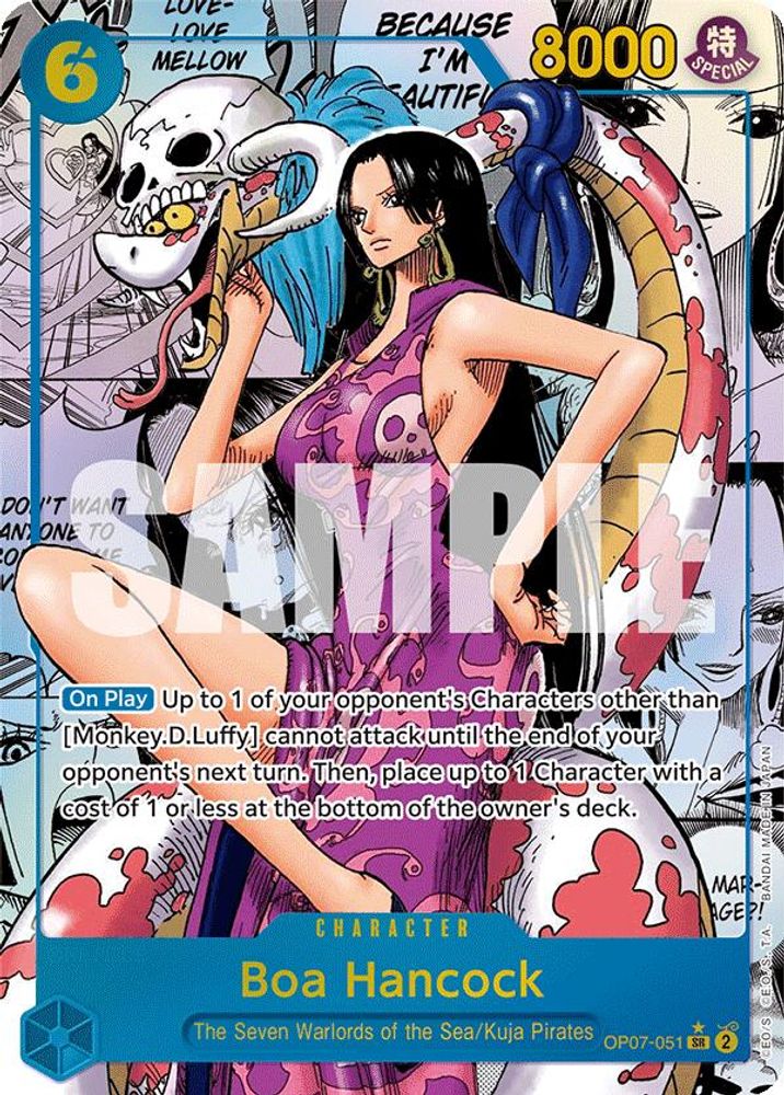 [MANGA] Boa Hancock (051) (OP07-051) SR - One Piece 500 Years in the Future