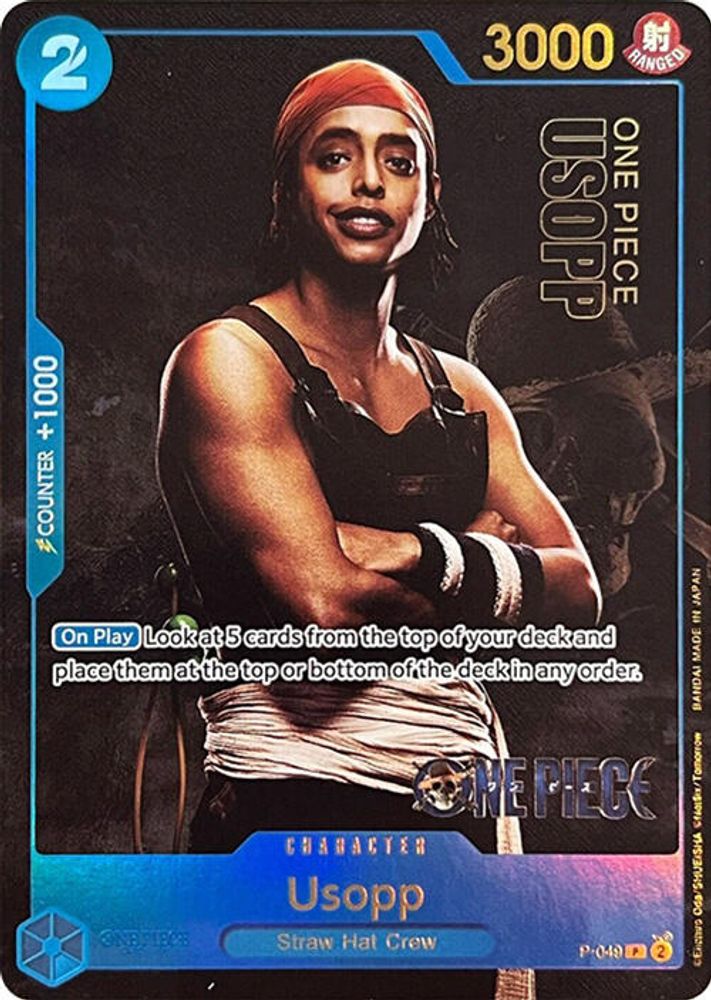Usopp - P-049 - One Piece Premium Card Collection -Live Action Edition- Promo