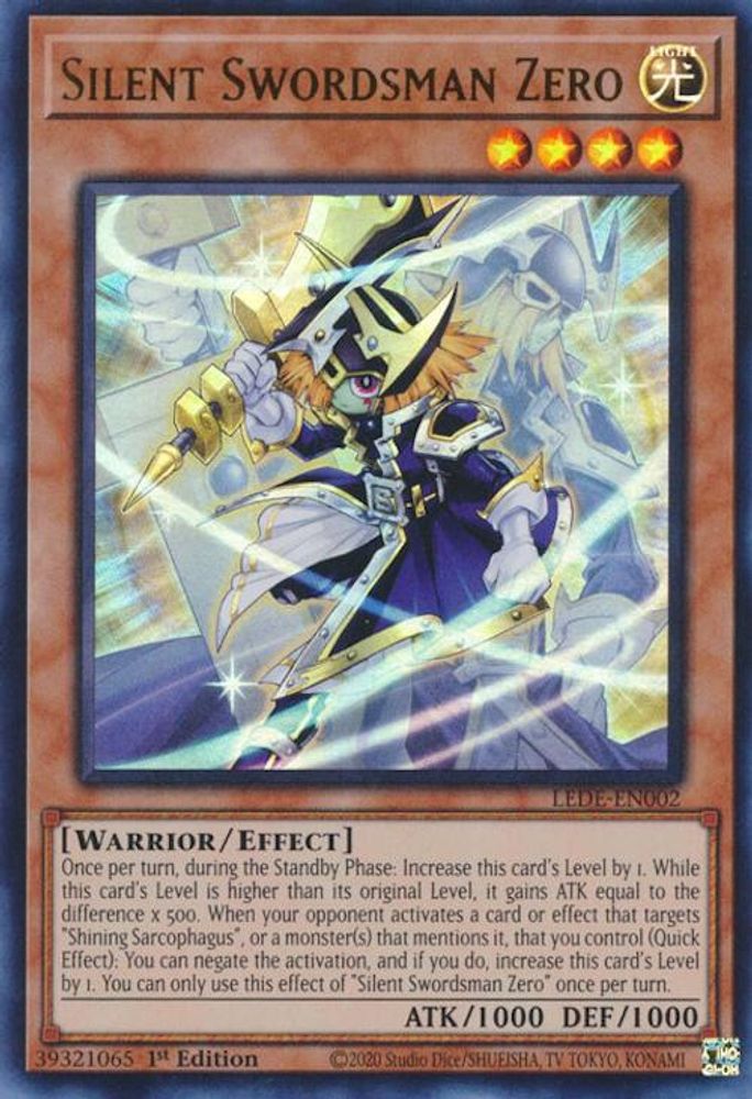 Silent Swordsman Zero - (LEDE-EN002) Ultra Rare - 1st Edition