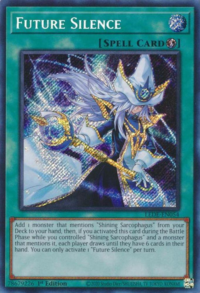 Future Silence - (LEDE-EN054) Secret Rare - 1st Edition