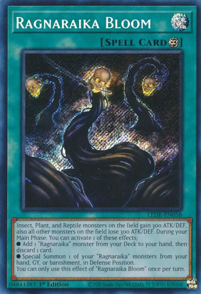 Ragnaraika Bloom - (LEDE-EN058) Secret Rare - 1st Edition