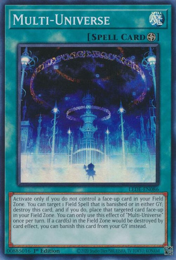 Multi-Universe - (LEDE-EN086) Super Rare - 1st Edition