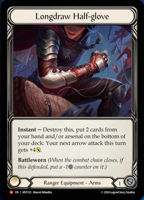 Longdraw Half-Glove - MST232 - Majestic - Part the Mistveil
