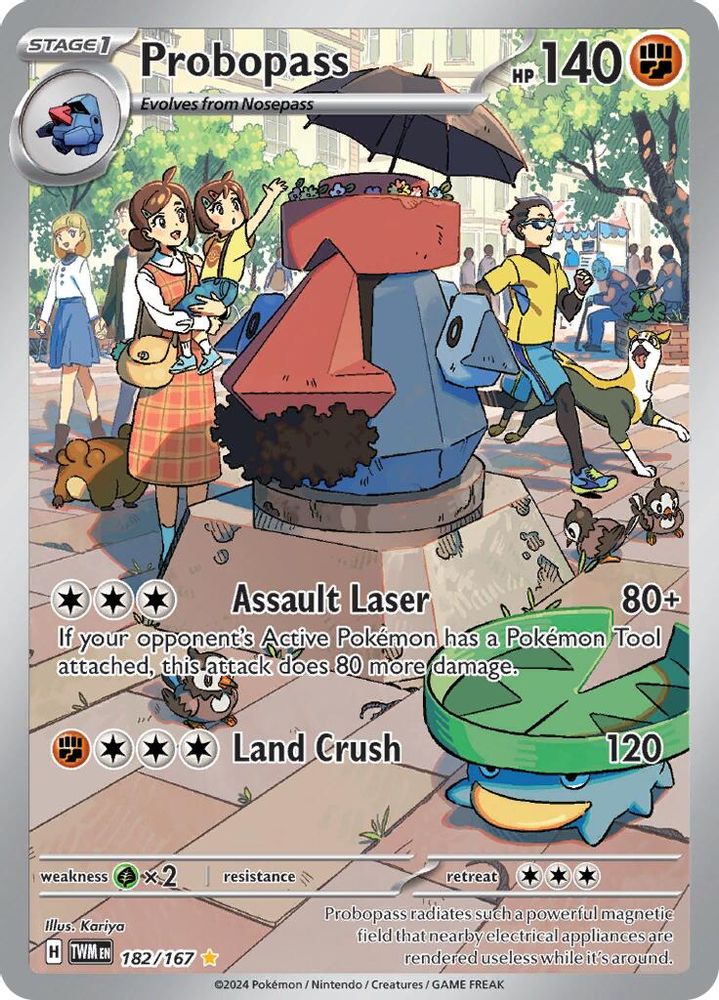 Probopass - [  182/167 ] - Illustration Rare - Pokemon SV06 Twilight Masquerade