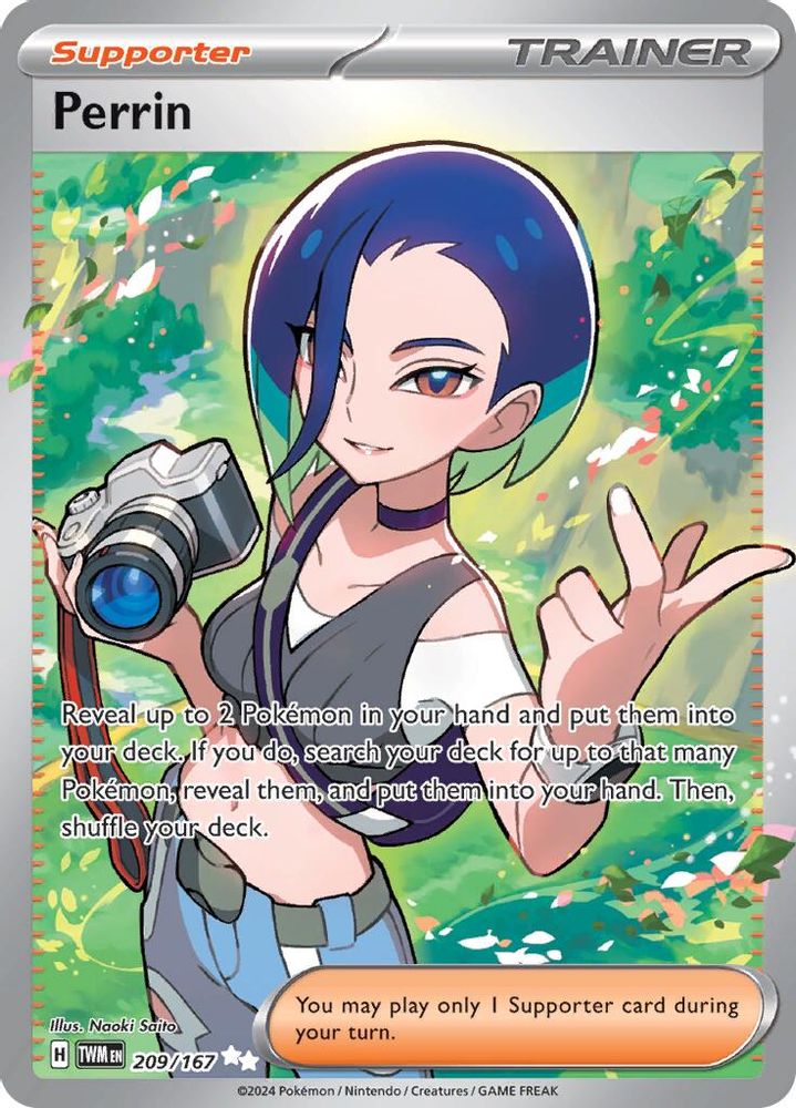 Perrin - [  209/167 ] - Ultra Rare - Pokemon SV06 Twilight Masquerade