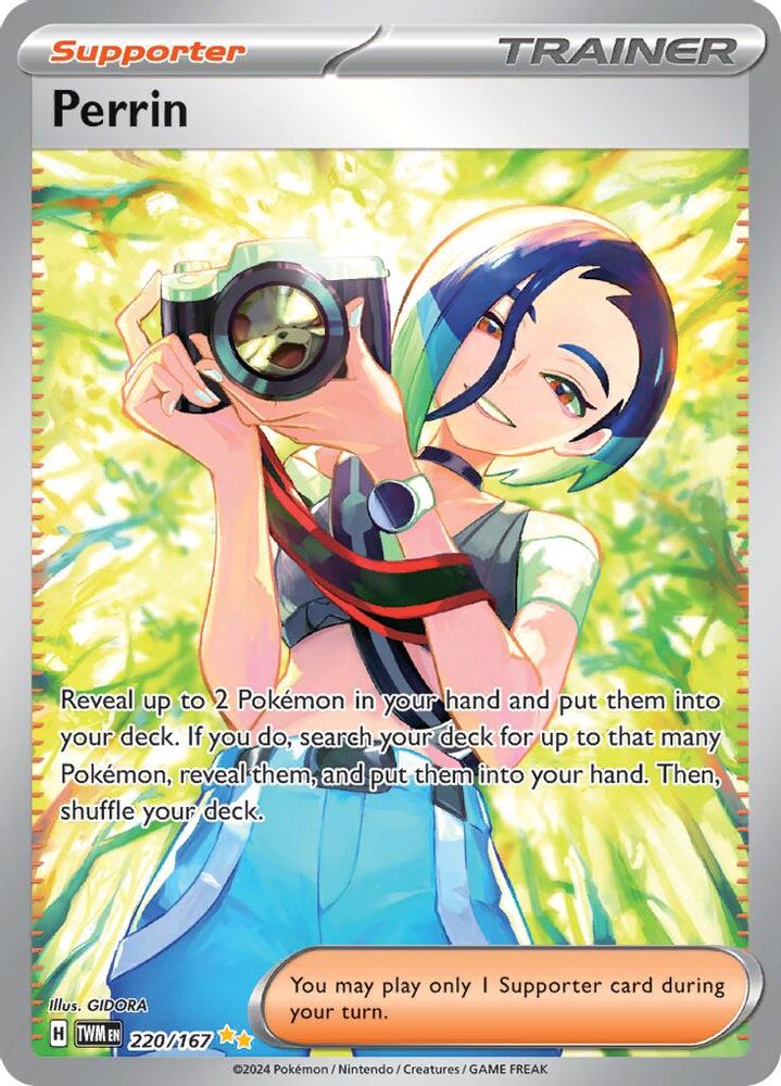 Perrin - [  220/167 ] - Special Illustration Rare - Pokemon SV06 Twilight Masquerade
