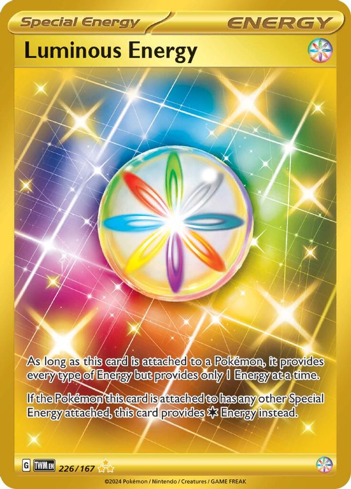 Luminous Energy - [  226/167 ] - Hyper Rare - Pokemon SV06 Twilight Masquerade