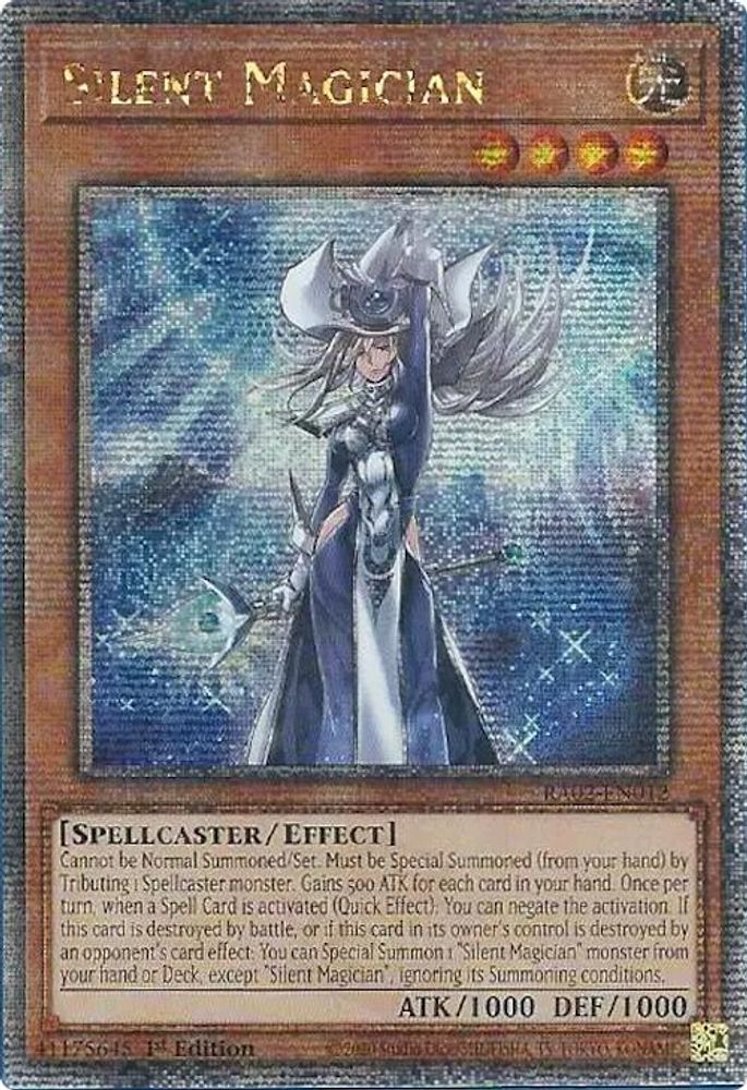 [QUARTER CENTURY] Silent Magician (Quarter Century Secret Rare) - (RA02-EN012) - 1st Edition