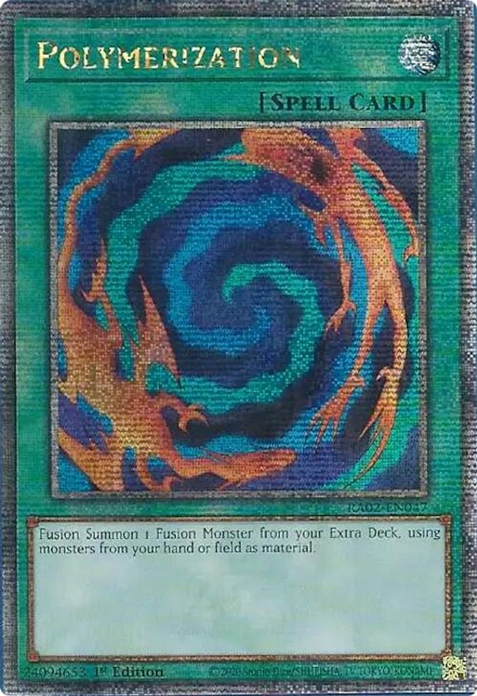 [QUARTER CENTURY] Polymerization (Quarter Century Secret Rare) - (RA02-EN047) - 1st Edition