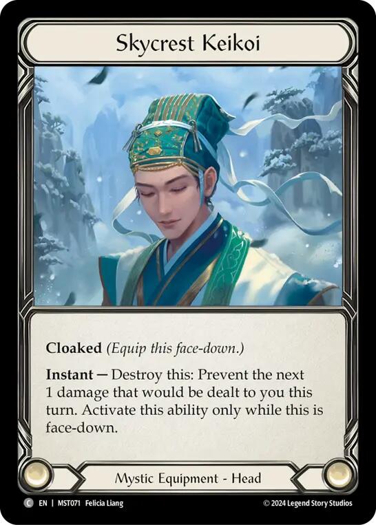 COLD FOIL Skycrest Keikoi - MST071 - C - Part the Mistveil