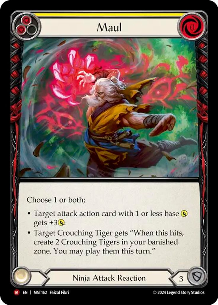 RAINBOW FOIL Maul - MST162 - Majestic - Part the Mistveil