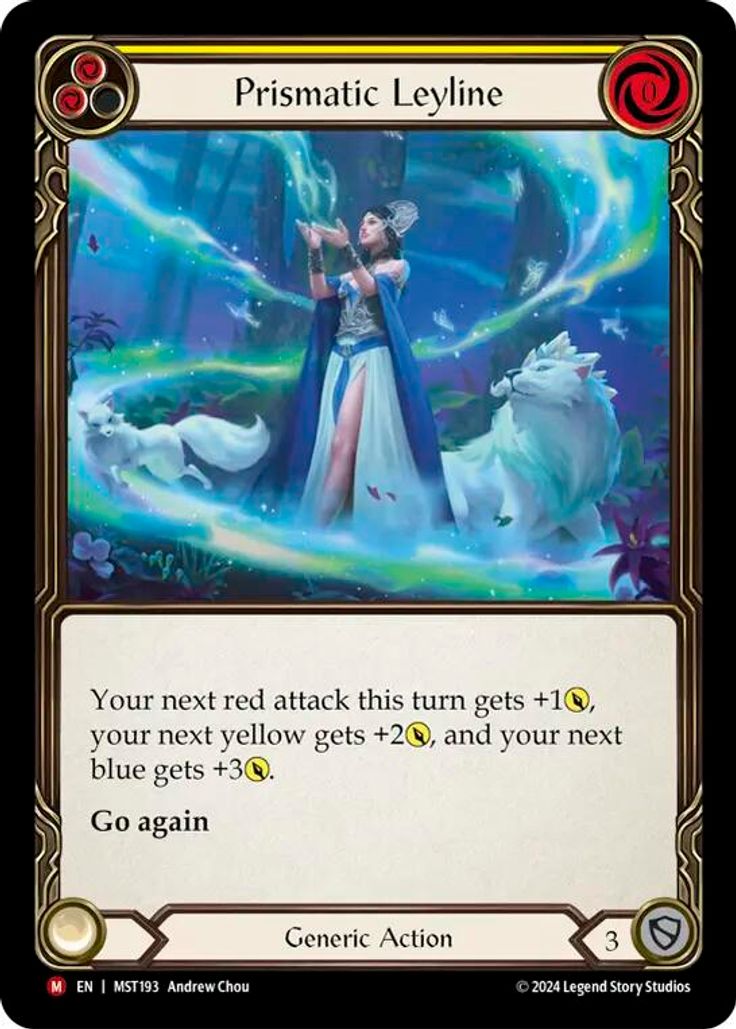 Prismatic Leyline - MST193 - Majestic - Part the Mistveil