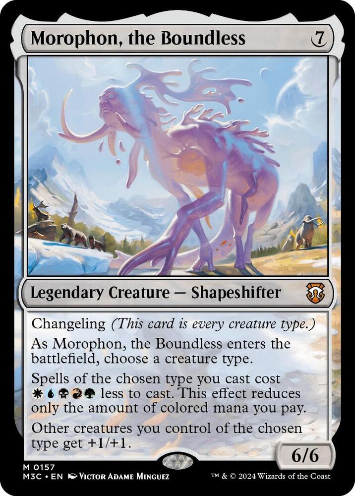 Morophon, the Boundless - #003 - Mythic Commander Masters