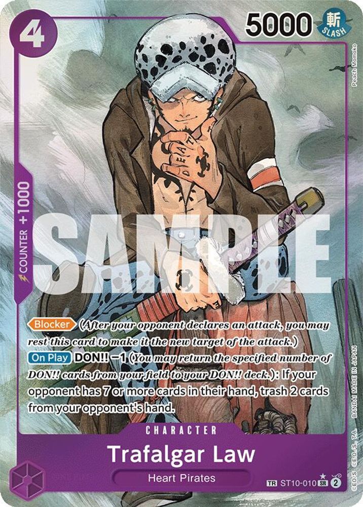 Trafalgar Law (010) (TR) (ST10-010) Treasure Rare - One Piece 500 Years in the Future