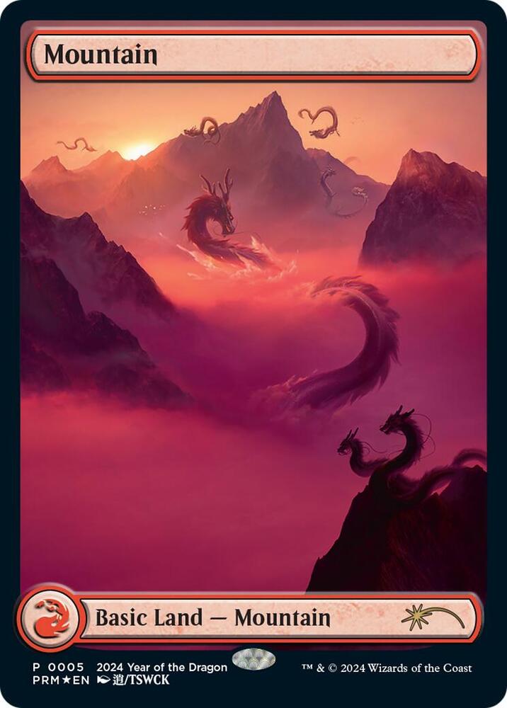 FOIL Mountain - #5 - 2024 Year of the Dragon Promo
