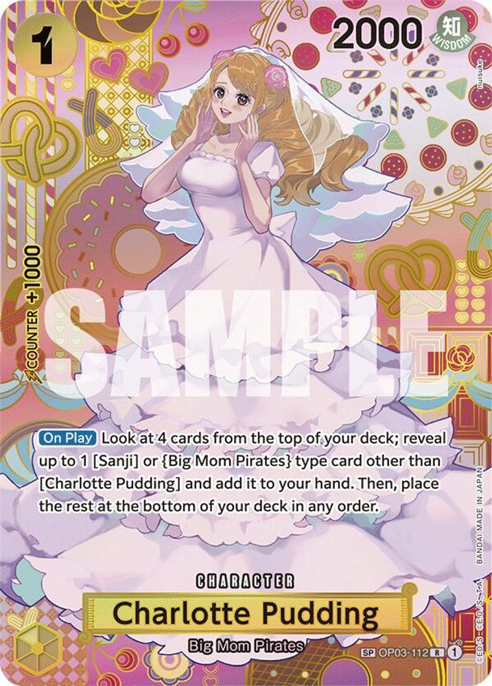 Charlotte Pudding (SP) (OP03-112) Rare - One Piece Two Legends