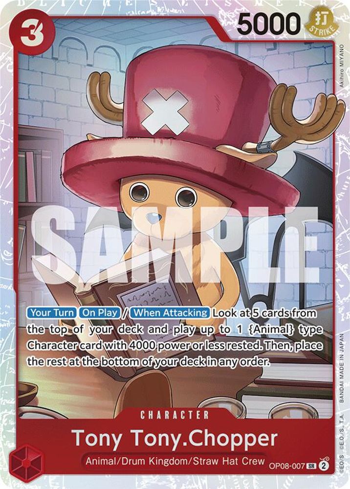 Tony Tony.Chopper (007) (OP08-007) Super Rare - One Piece Two Legends