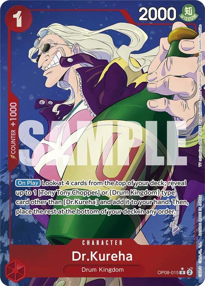 [ALTERNATE ART] Dr.Kureha (OP08-015) Rare - One Piece Two Legends