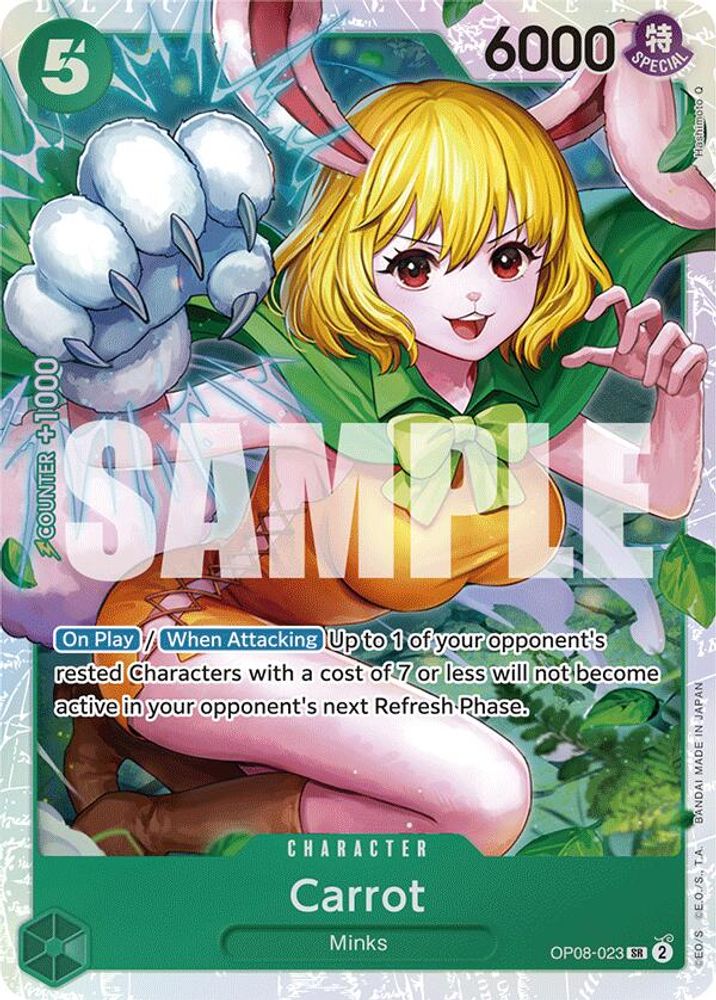 Carrot (023) (OP08-023) Super Rare - One Piece Two Legends