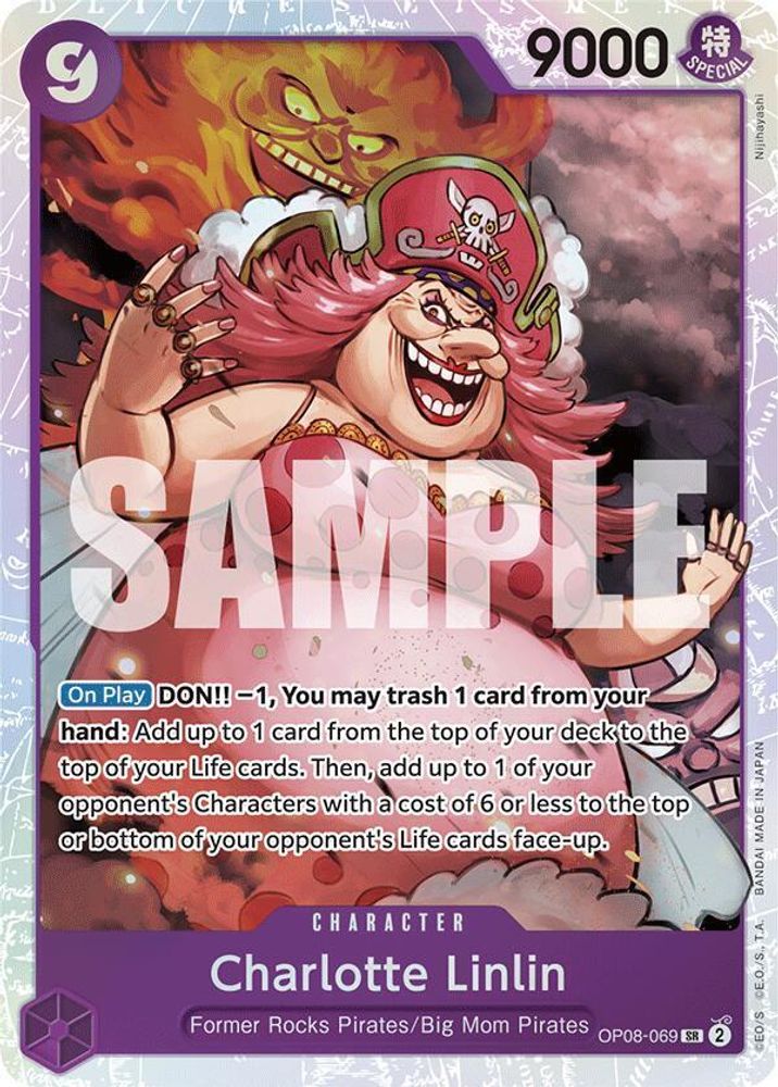 Charlotte Linlin (OP08-069) Super Rare - One Piece Two Legends