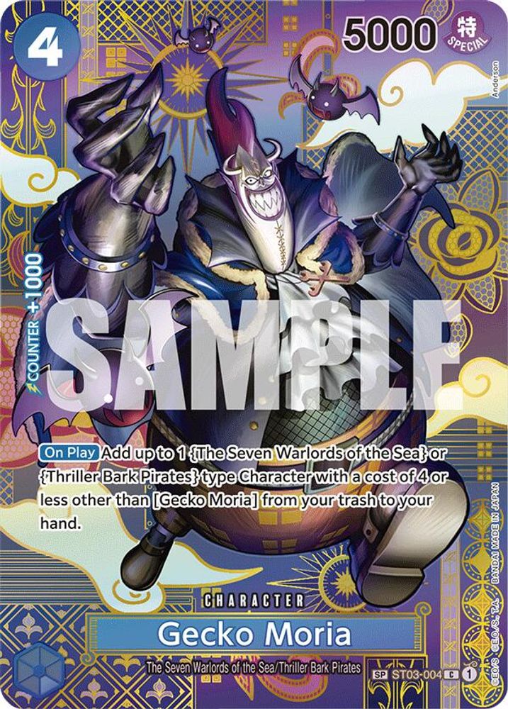 Gecko Moria (SP) (ST03-004) Common - One Piece Two Legends