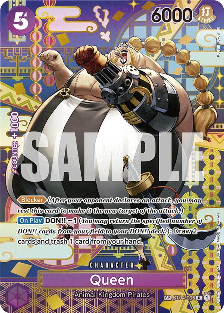 Queen (SP) (ST04-005) Common - One Piece Two Legends