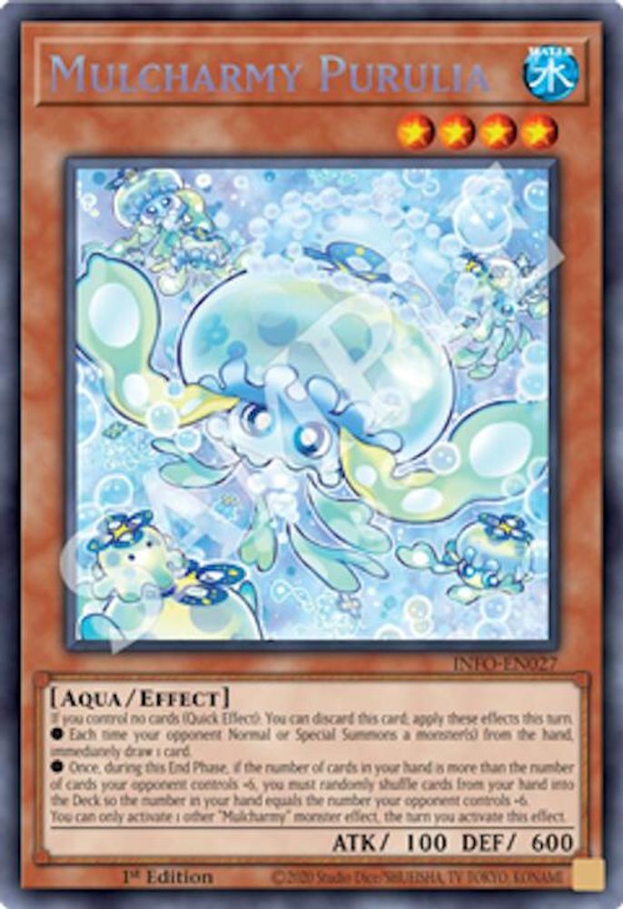 Mulcharmy Purulia - (INFO-EN027) Secret Rare - 1st Edition