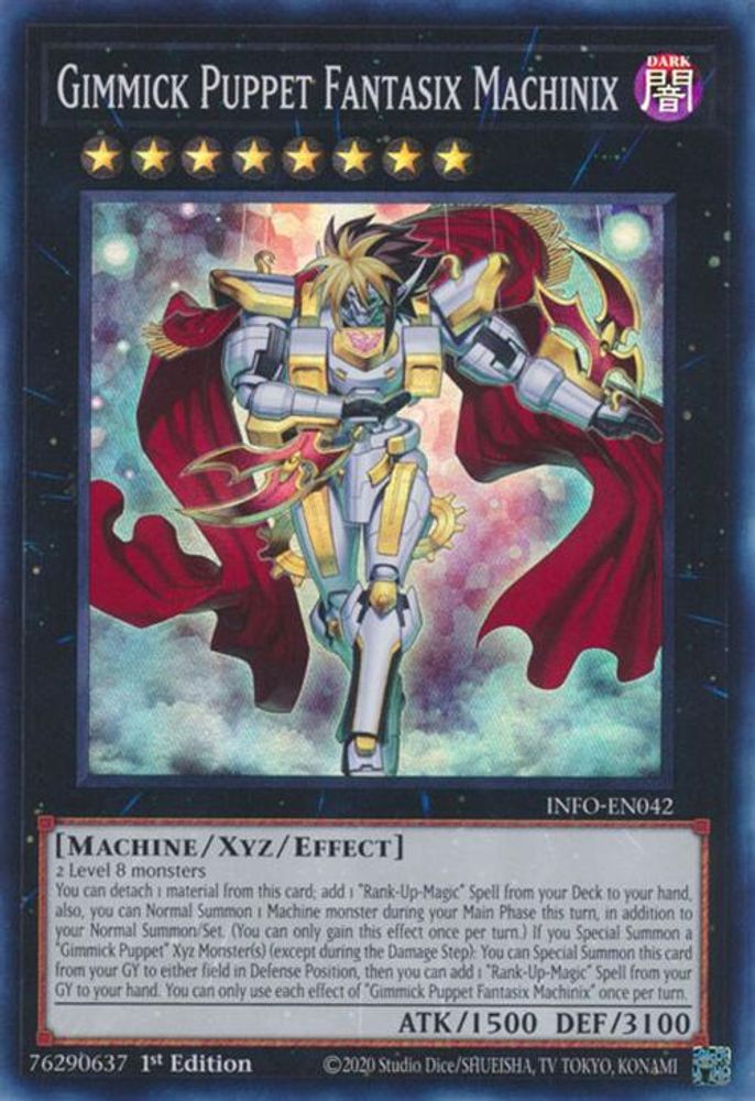 Gimmick Puppet Fantasix Machinix - (INFO-EN042) Super Rare - 1st Edition