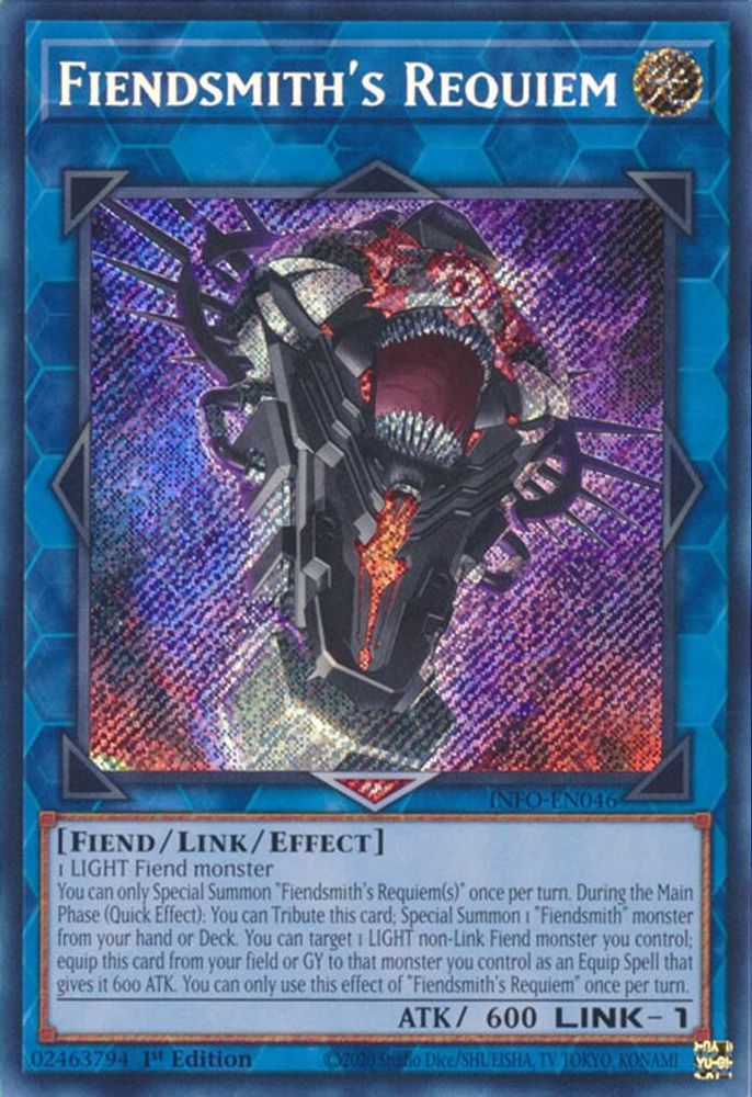 Fiendsmith's Requiem - (INFO-EN046) Secret Rare - 1st Edition