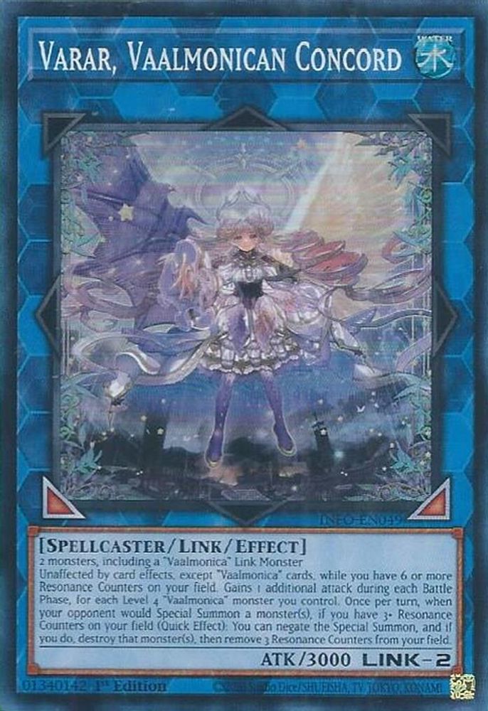 Varar, Vaalmonican Concord - (INFO-EN049) Super Rare - 1st Edition