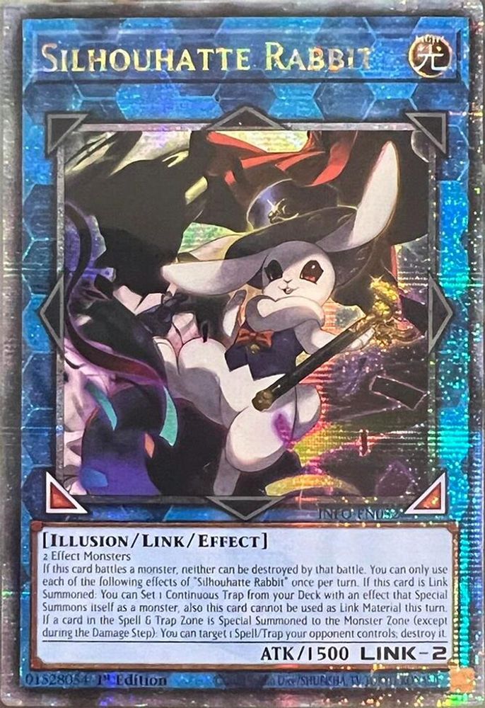 [QUARTER CENTURY RARE] Silhouhatte Rabbit (Quarter Century Secret Rare) - (INFO-EN052) - 1st Edition