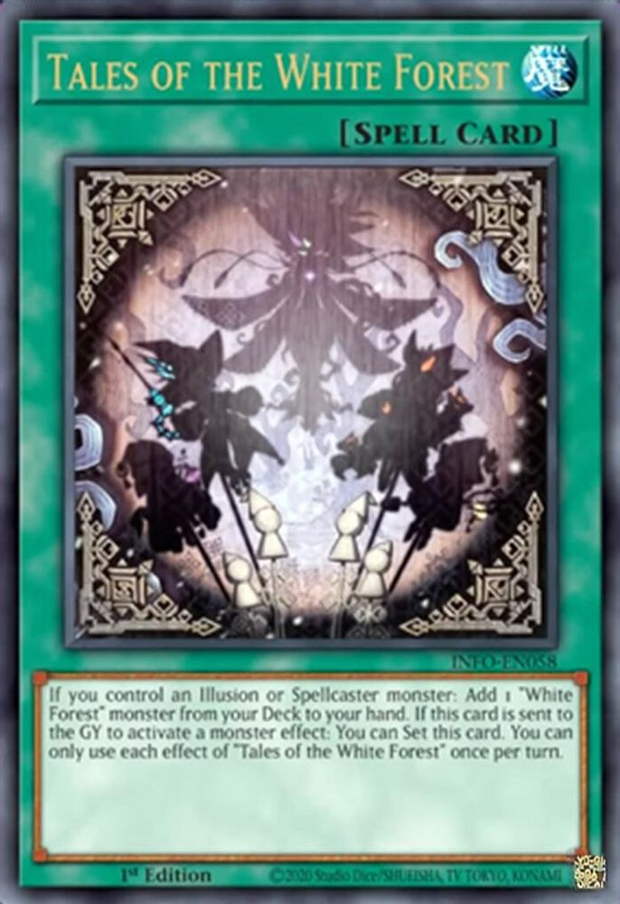Tales of the White Forest - (INFO-EN058) Ultra Rare - 1st Edition