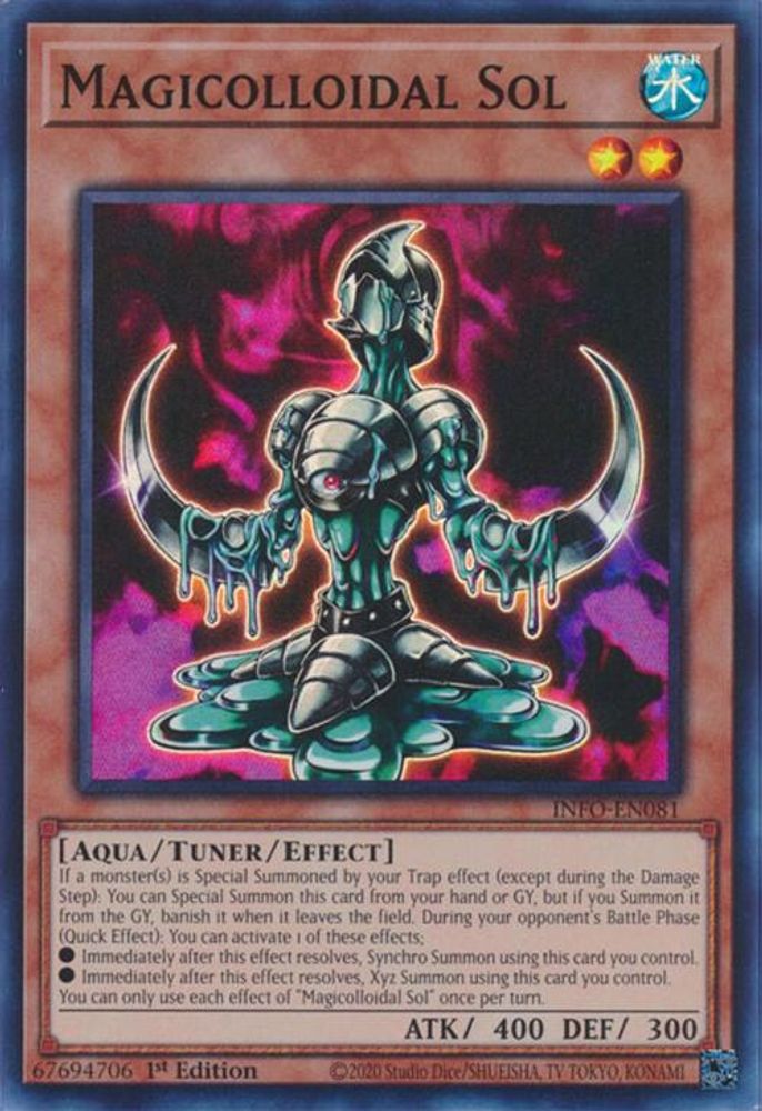Magicolloidal Sol - (INFO-EN081) Super Rare - 1st Edition