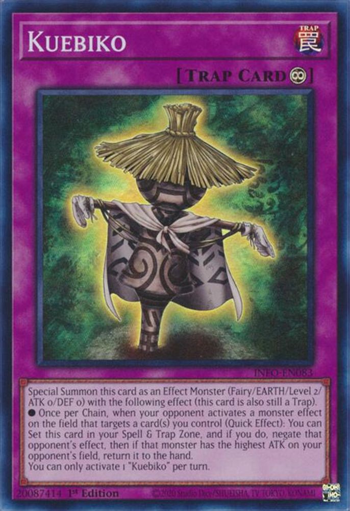 Kuebiko - (INFO-EN083) Super Rare - 1st Edition