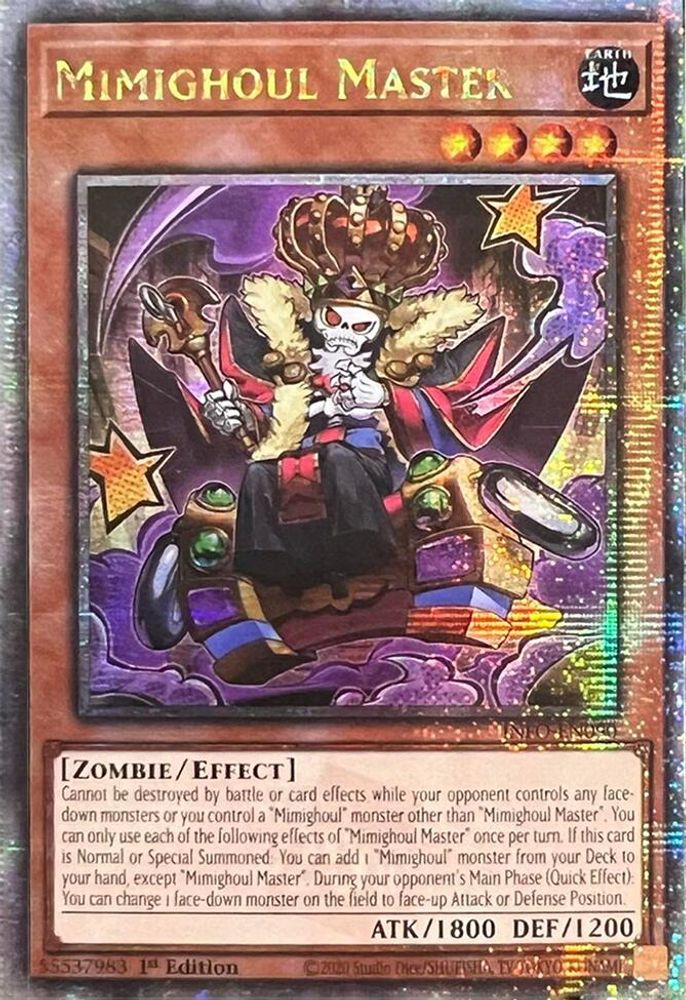 [QUARTER CENTURY RARE] Mimighoul Master (Quarter Century Secret Rare) - (INFO-EN090) - 1st Edition