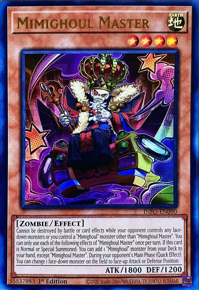 Mimighoul Master - (INFO-EN090) Ultra Rare - 1st Edition