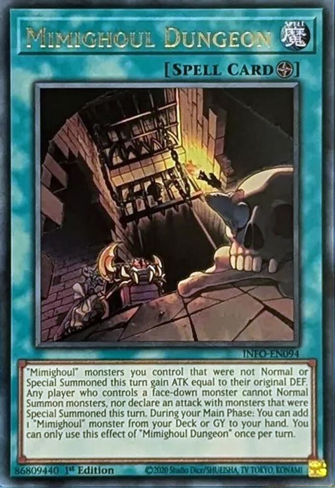 Mimighoul Dungeon - (INFO-EN094) Ultra Rare - 1st Edition