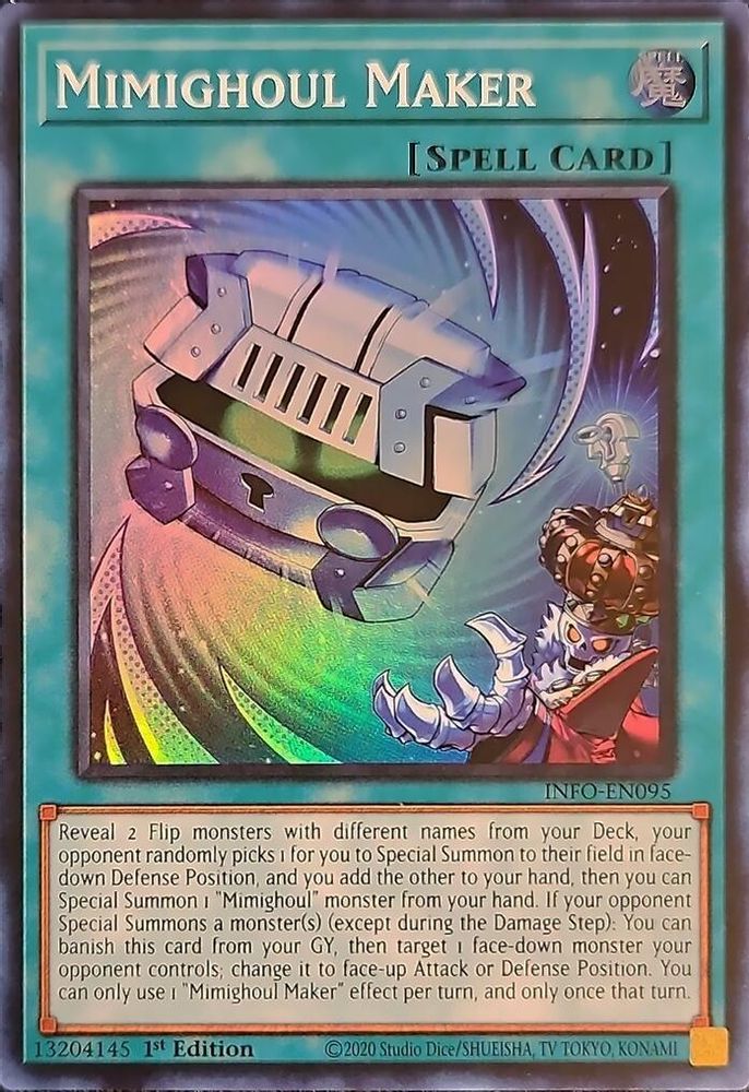Mimighoul Maker - (INFO-EN095) Super Rare - 1st Edition