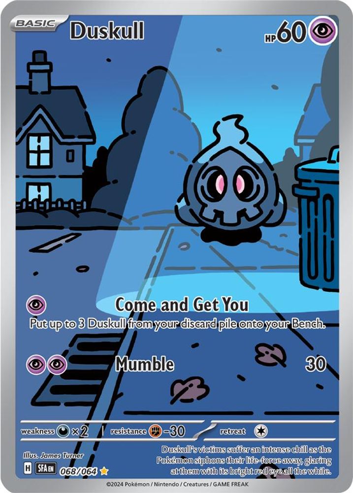 Duskull - [  068/064 ] - Illustration Rare - Pokemon SV Shrouded Fable