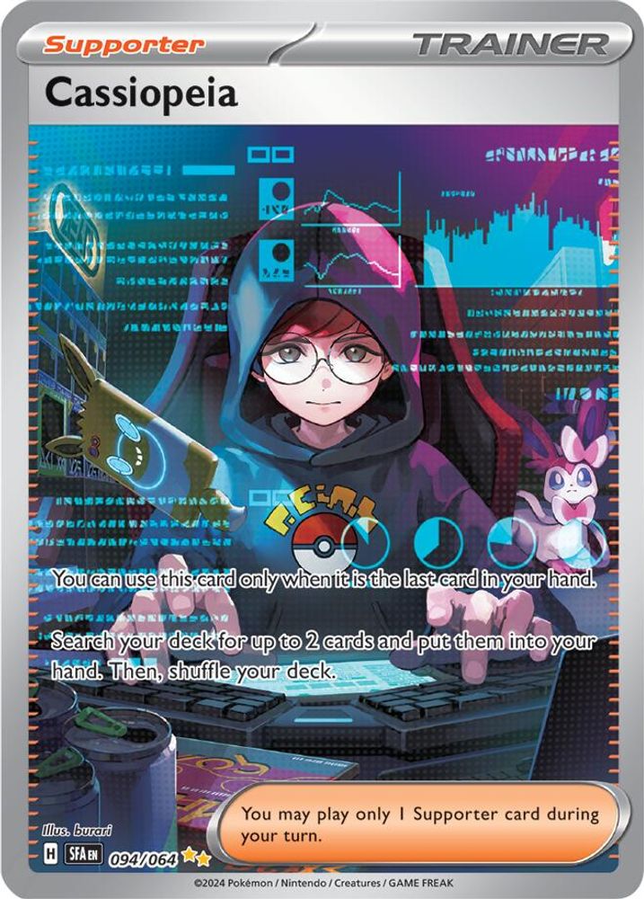 Cassiopeia - [  094/064 ] - Special Illustration Rare - Pokemon SV Shrouded Fable