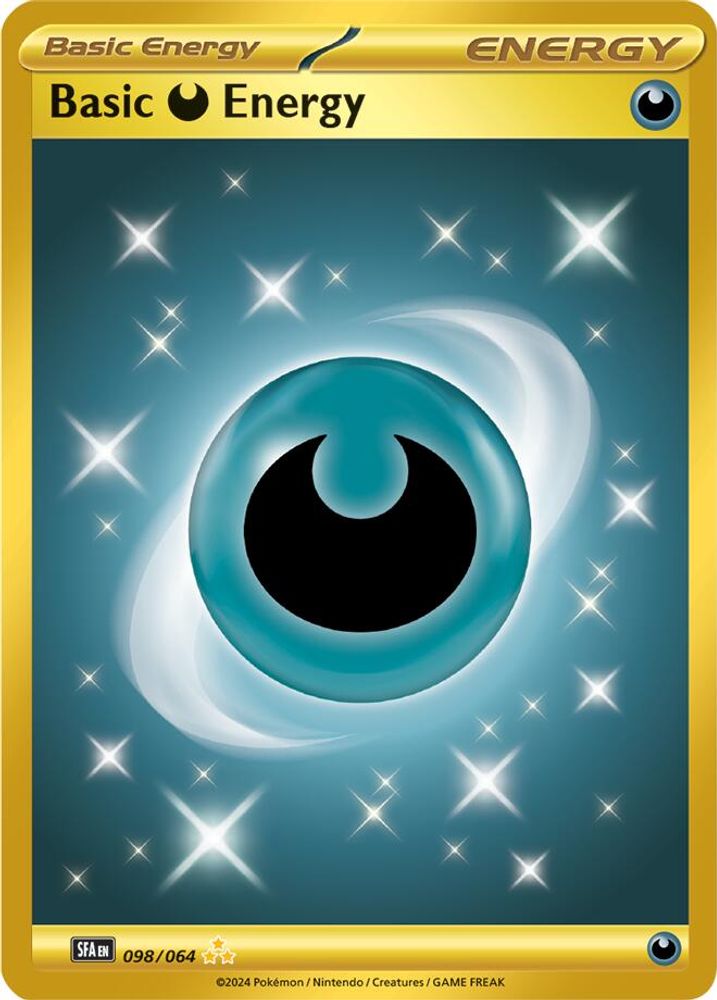 Basic Darkness Energy - [  098/064 ] - Hyper Rare - Pokemon SV Shrouded Fable