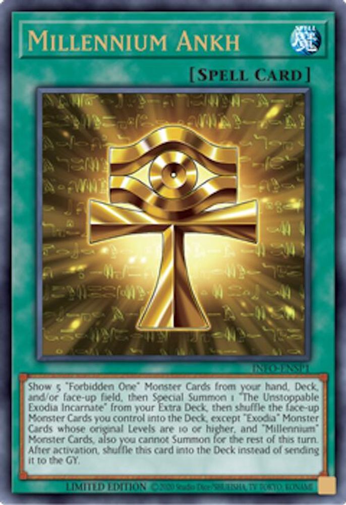 Millennium Ankh (INFO-ENSP1) - (INFO-ENSP1) Ultra Rare - Limited
