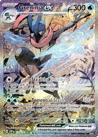 Greninja ex - SVP 132 - Pokemon SV Scarlet & Violet Promo