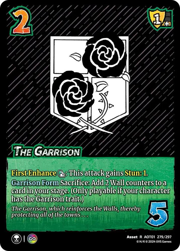 FOIL The Garrison - 279/297 - R - Universus Attack on Titan