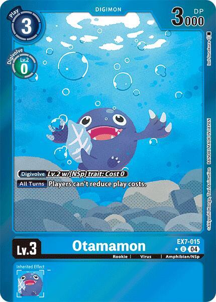 [FOIL] Otamamon EX7-015 - Uncommon EX07 Digimon Liberator