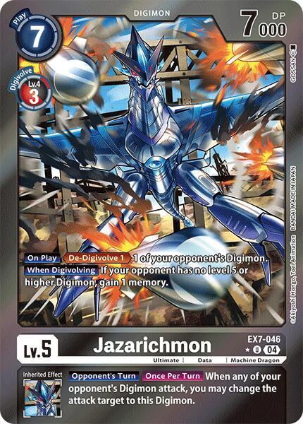 [FOIL] Jazarichmon EX7-046 - Uncommon EX07 Digimon Liberator
