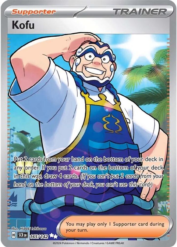 Kofu - [  165/142 ] - Ultra Rare - Pokemon SV07 Stellar Crown