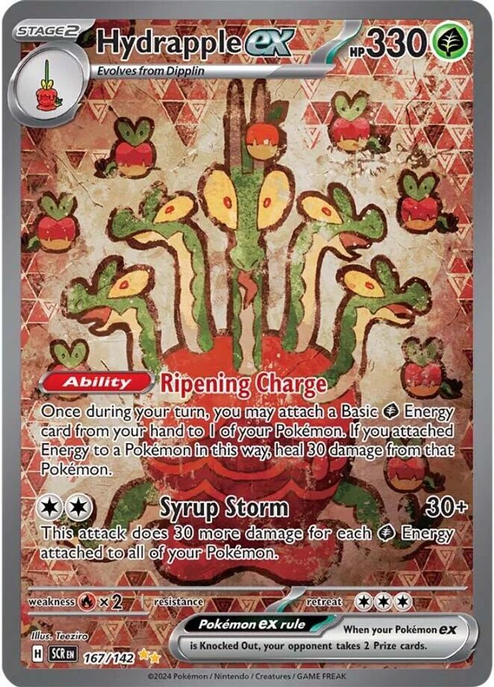 Hydrapple ex - [  167/142 ] - Special Illustration Rare - Pokemon SV07 Stellar Crown