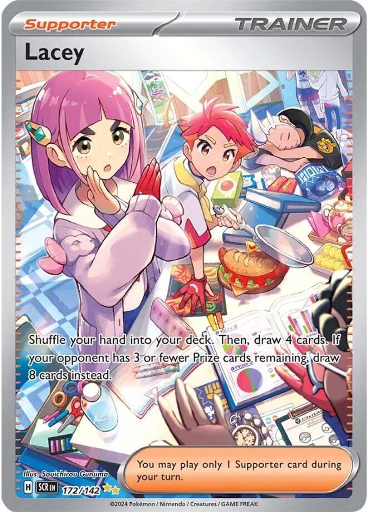 Lacey - [  172/142 ] - Special Illustration Rare - Pokemon SV07 Stellar Crown