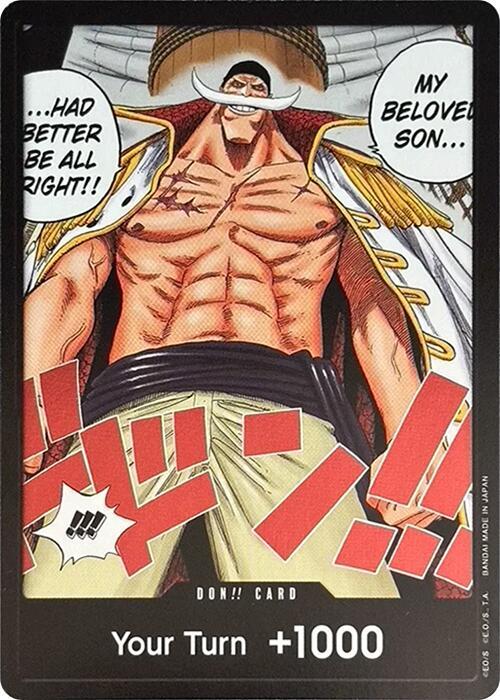 one piece card game whitebeard ALTERNATE ART DON!! Card (Edward.Newgate // Whitebeard)
